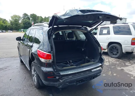 2017 Nissan Pathfinder Sl from USA, damaged, VIN 5N1DR2MM7HC687029